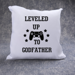 Μαξιλαράκι Leveled up to godfather