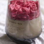 Scandal man candle